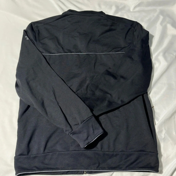 Under Armour Project Rock Full Zip Track Jacket Pockets Black Medium - Picture 11 of 11